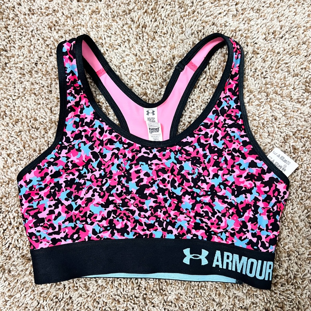 Adidas camo sports bra